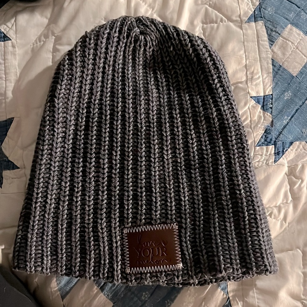 Love Your Melon Blue Heather Stocking Cap